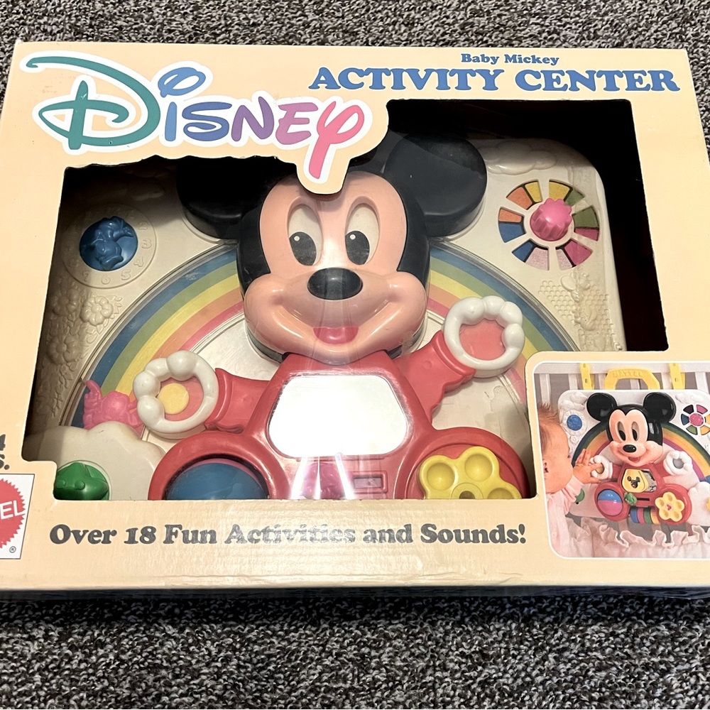 Vintage Mickey Activity Center